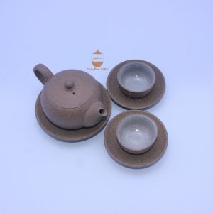 hong sa round tea set k18 vietnamese hand