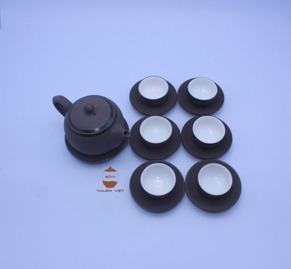 Chocolate Brown tea set