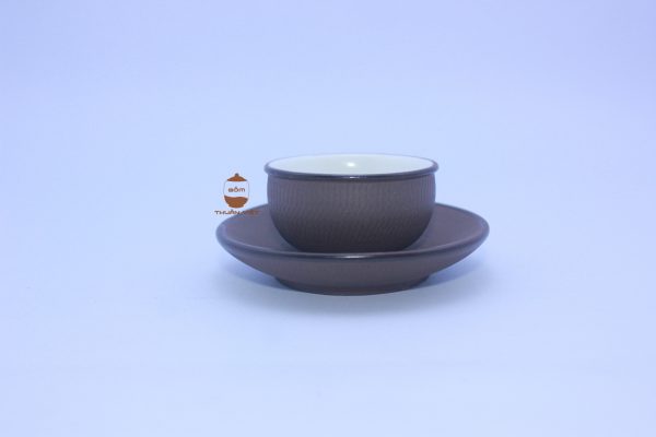 Chocolate Brown teacup