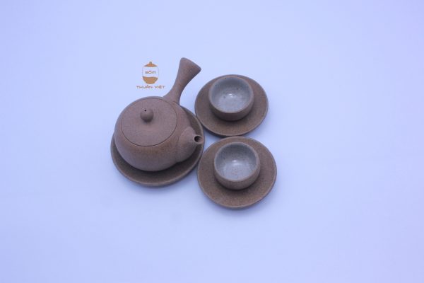 hong sa round tea set k18 horizontal hand