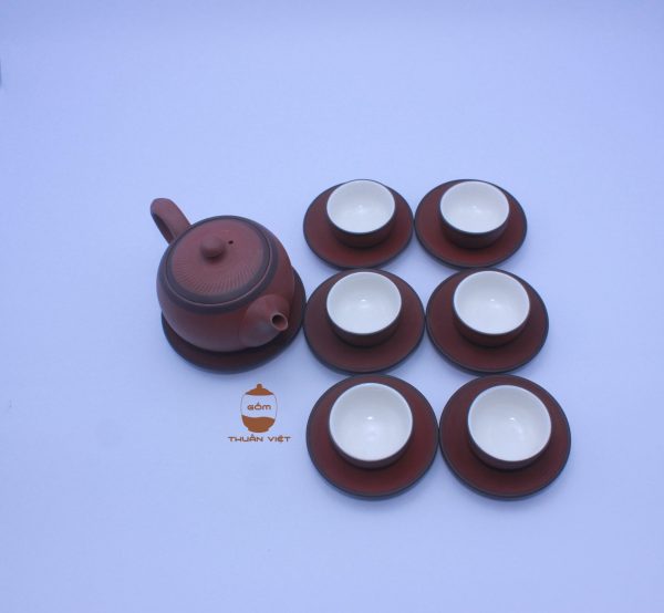 The K18 Red teapot set